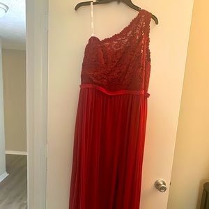 David’s Bridal, Size 18, Color: Apple